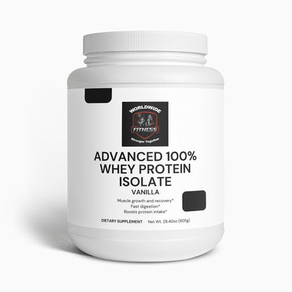 Advanced 100% Whey Protein Isolate (Vanilla)